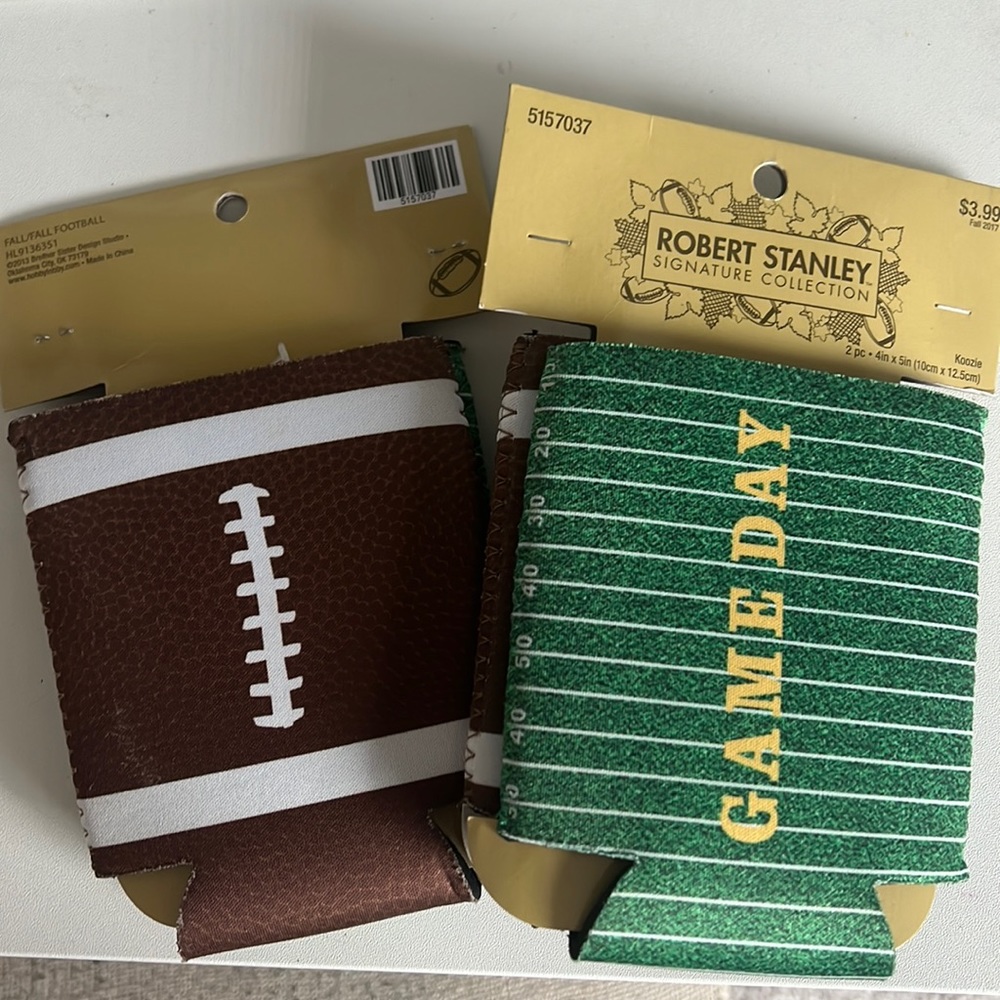 2 pac football season Koozies
